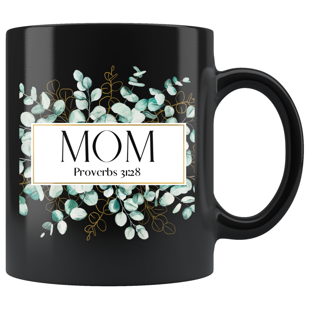 Black Garden Mom Mug