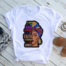 Load image into Gallery viewer, Melanin Women Of Faith Tee
