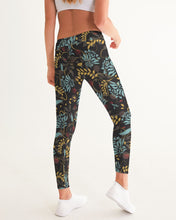 Load image into Gallery viewer, Push Pray Floral  Women&#39;s Yoga Pants
