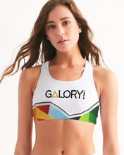 Load image into Gallery viewer, Glory Geo Women&#39;s Seamless Sports Bra
