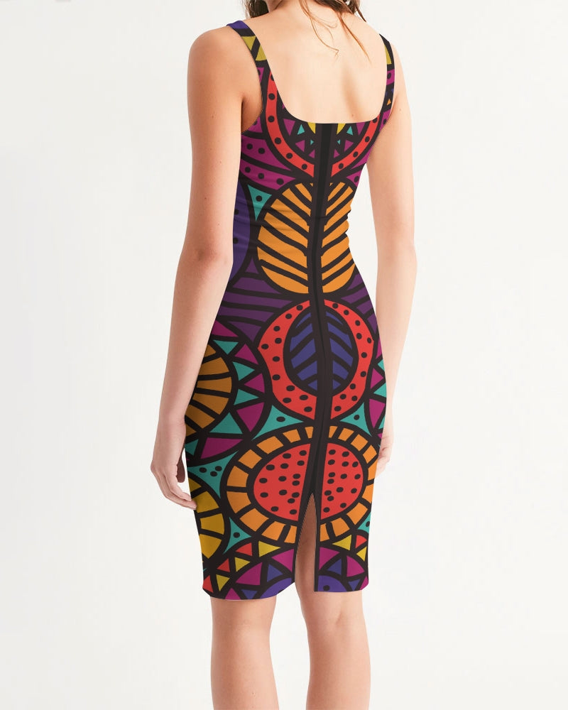 Black History Women's Midi Bodycon Dress – Flood of Faith