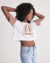 Load image into Gallery viewer, Covered Women&#39;s Lounge Cropped Tee
