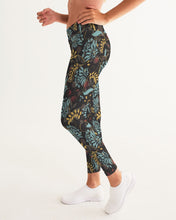 Load image into Gallery viewer, Push Pray Floral  Women&#39;s Yoga Pants
