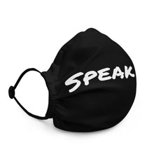Load image into Gallery viewer, Black Speak Life Premium Face Mask

