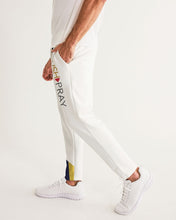 Load image into Gallery viewer, Push Pray Men&#39;s White Joggers
