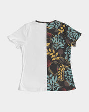 Load image into Gallery viewer, Push Pray Floral Women&#39;s Tee

