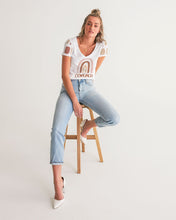 Load image into Gallery viewer, Covered By God Women&#39;s Tee Women&#39;s V-Neck Tee
