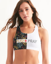 Load image into Gallery viewer, Push Pray Spring Women&#39;s Seamless Sports Bra
